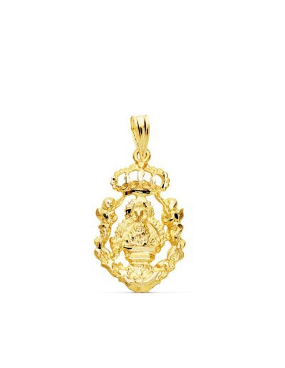 18K MEDALLA VIRGEN DE LA...