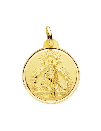 18K MEDALLA VIRGEN DE LA...