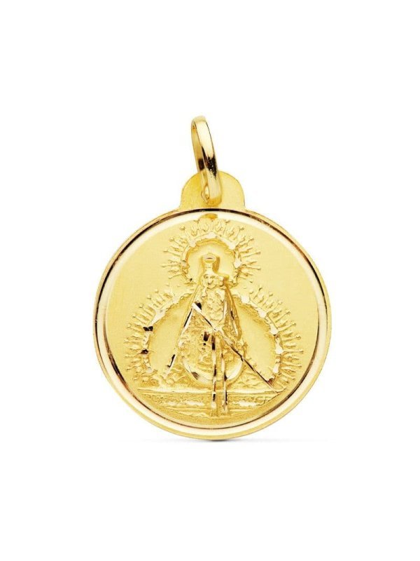 18K MEDALLA VIRGEN DE LA CABEZA 22 MM