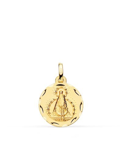 18K MEDALLA ORO AMARILLO...