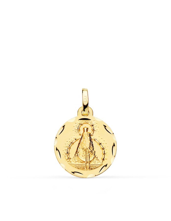 18K MEDALLA ORO AMARILLO VIRGEN DE LA...