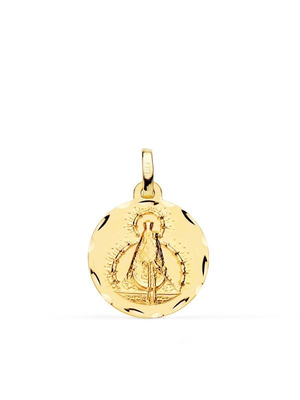 18K MEDALLA ORO AMARILLO VIRGEN DE LA...