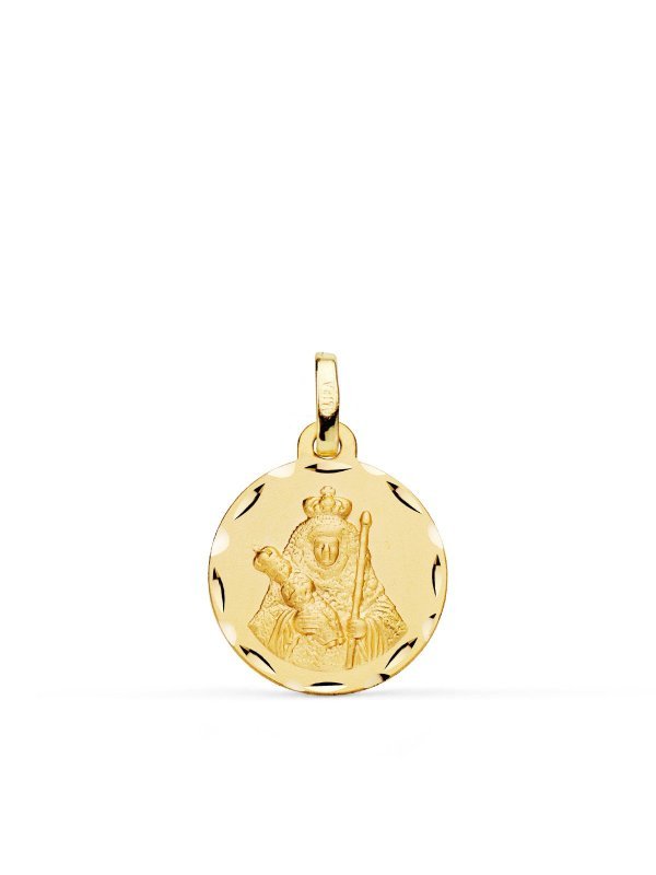 18K MEDALLA NUESTRA SEÑORA DE LA...