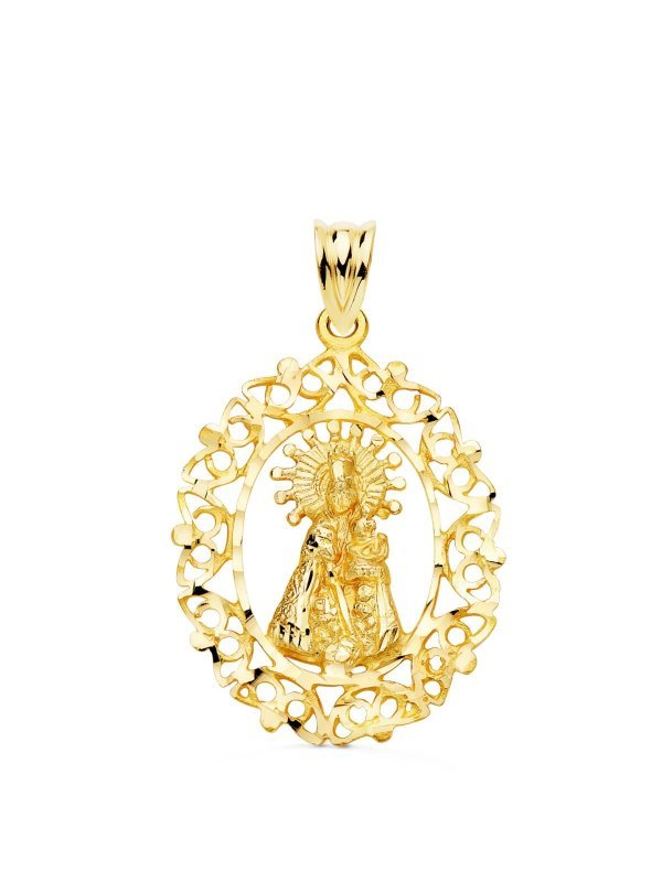 18K MEDALLA ORO AMARILLO VIRGEN...