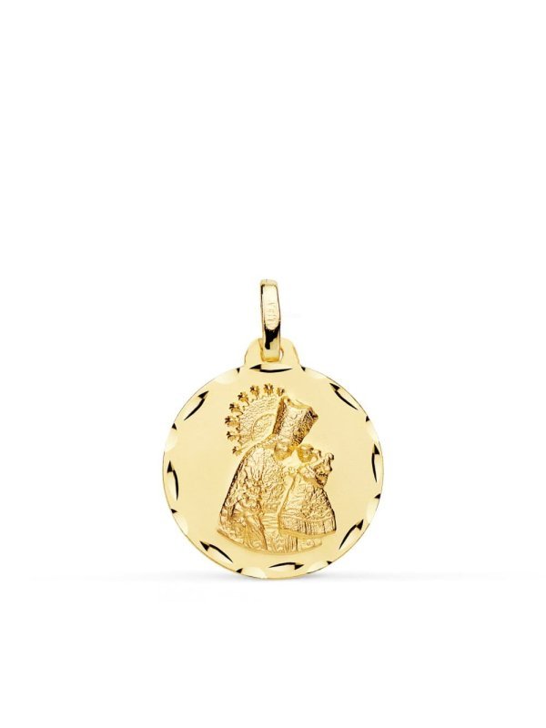 18K MEDALLA VIRGEN DE LOS...