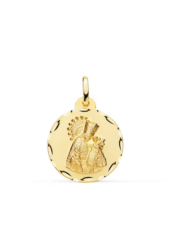 18K MEDALLA VIRGEN DE LOS...