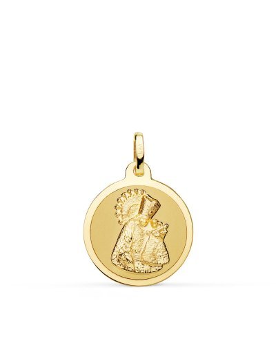 18K MEDALLA ORO AMARILLO...