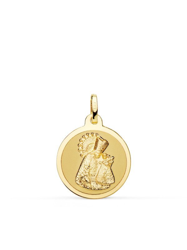 18K MEDALLA ORO AMARILLO VIRGEN DE...