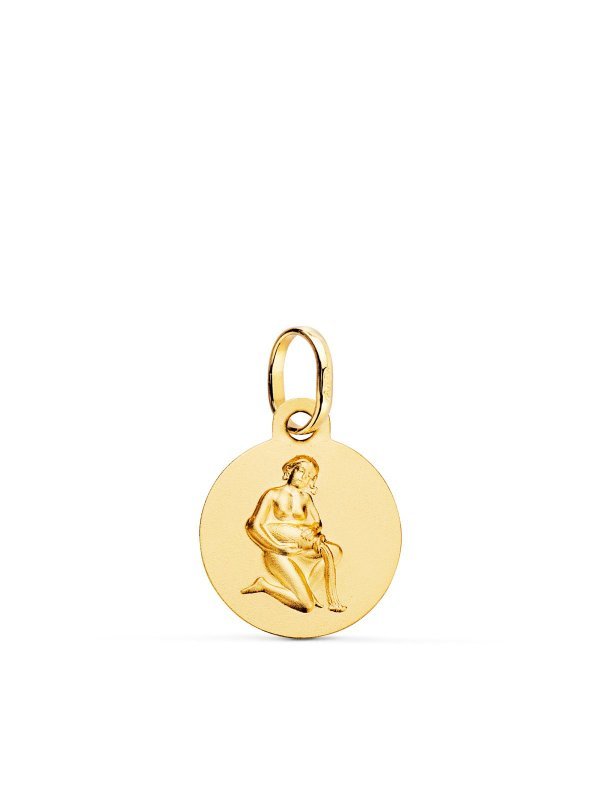 18K MEDALLA HOROSCOPO ORO AMARILLO...