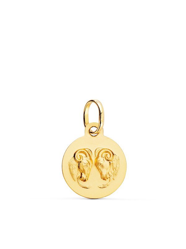 18K MEDALLA HOROSCOPO ORO AMARILLO...