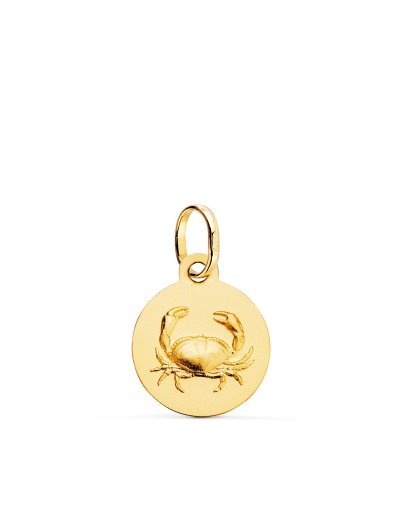 18K MEDALLA HOROSCOPO ORO...