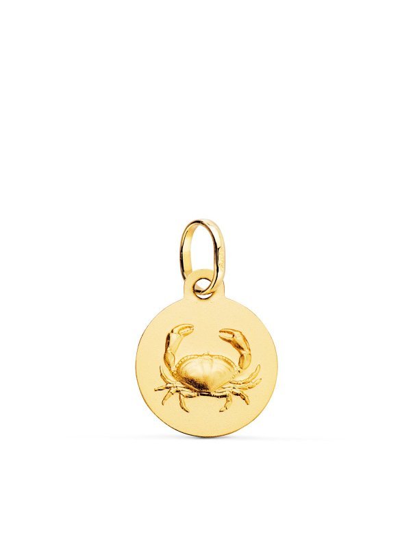 18K MEDALLA HOROSCOPO ORO AMARILLO...