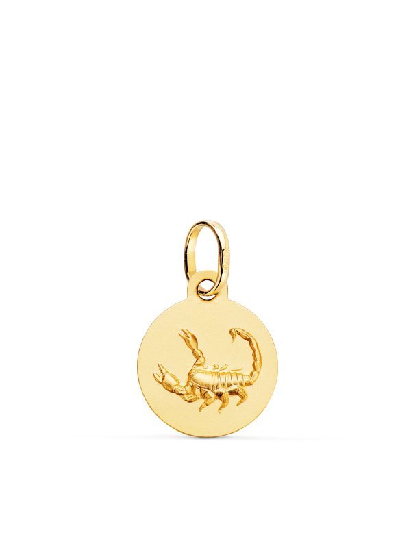 18K MEDALLA HOROSCOPO ORO AMARILLO...