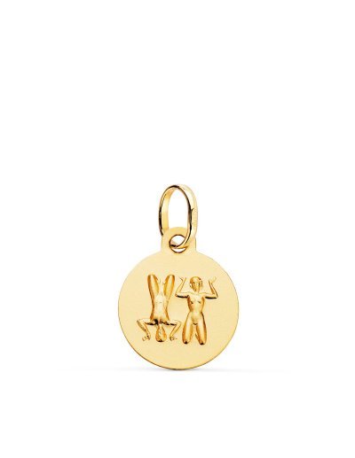 18K MEDALLA HOROSCOPO ORO...