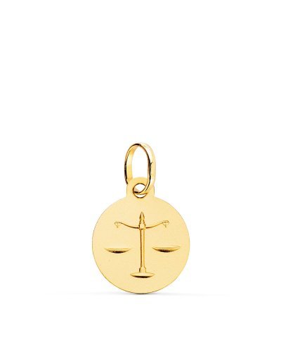 18K MEDALLA HOROSCOPO ORO...