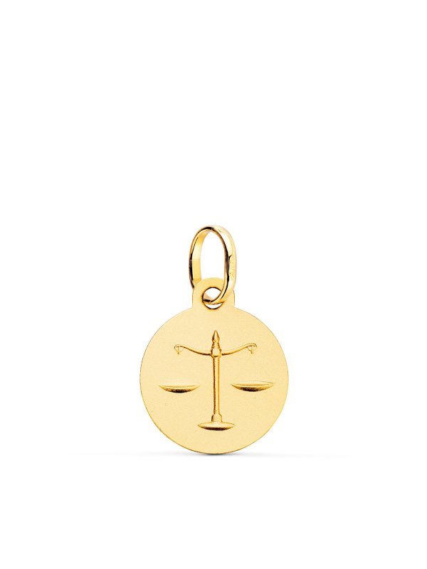 18K MEDALLA HOROSCOPO ORO AMARILLO...