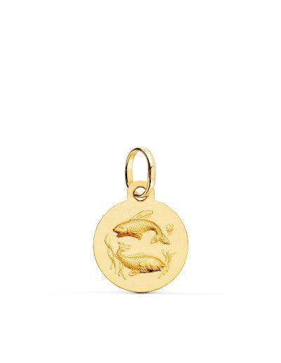 18K MEDALLA HOROSCOPO ORO...