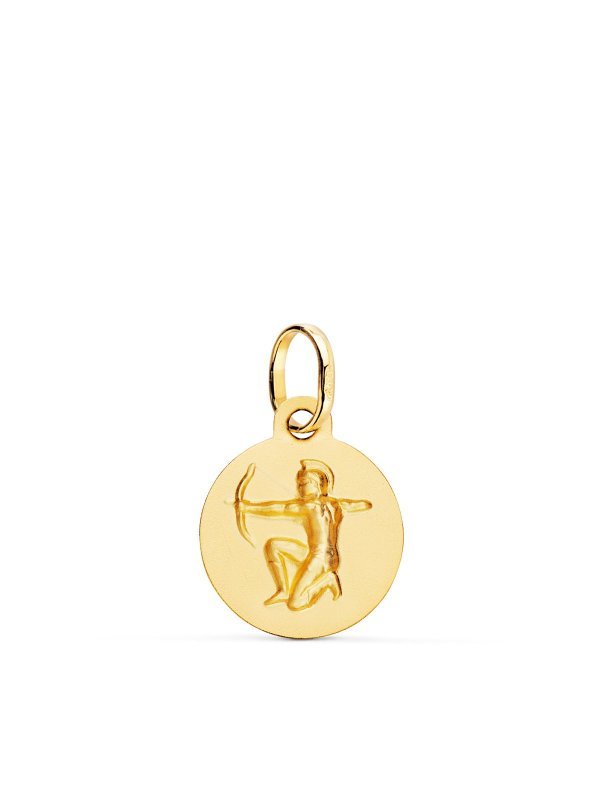 18K MEDALLA HOROSCOPO ORO AMARILLO...