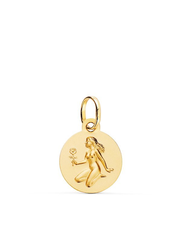 18K MEDALLA HOROSCOPO ORO AMARILLO...