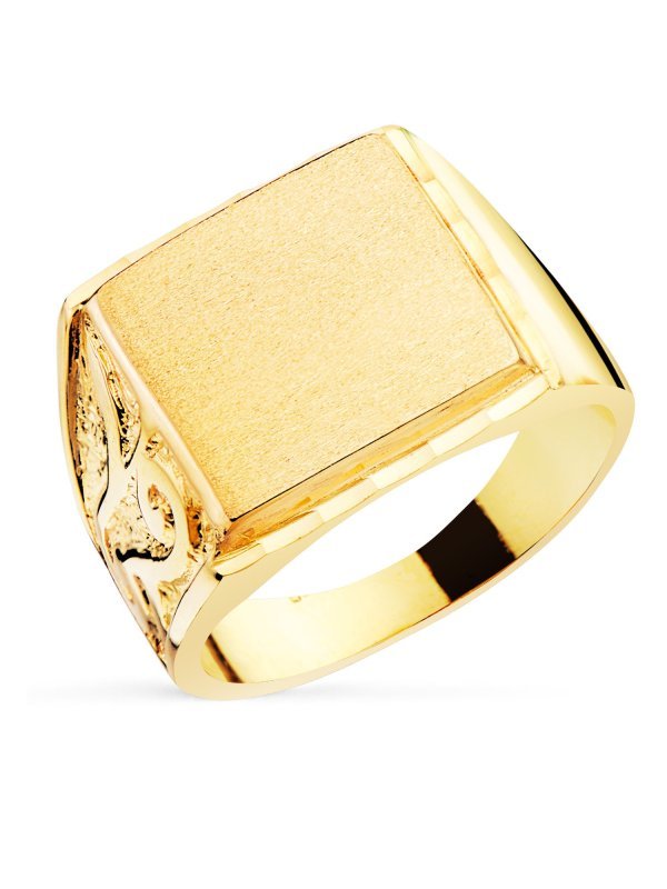 18K SELLO ORO AMARILLO CABALLERO ZONA...