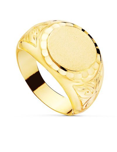 18K SELLO CABALLERO ORO...