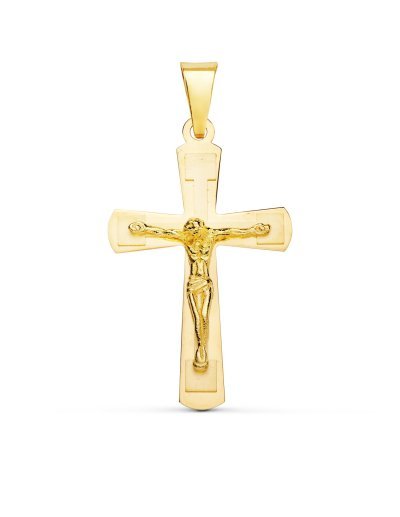 18K CRUZ ORO AMARILLO...