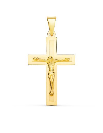 18K CRUZ ORO AMARILLO...