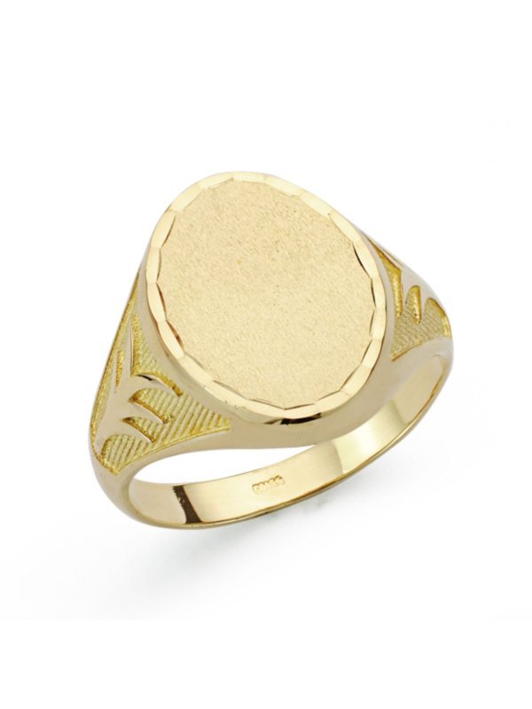 18K SELLO ORO AMARILLO CABALLERO...