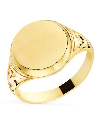 18K SELLO ORO AMARILLO CON...