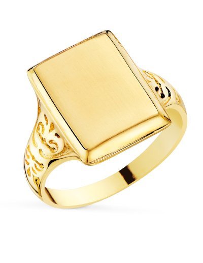 18K SELLO ORO AMARILLO CON...