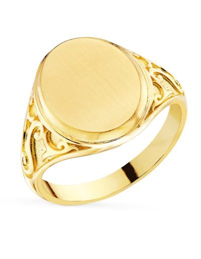 18K SELLO ORO AMARILLO CON...