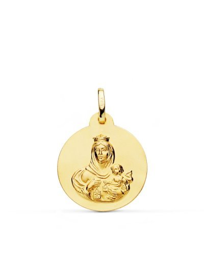 18K MEDALLA ORO AMARILLO...