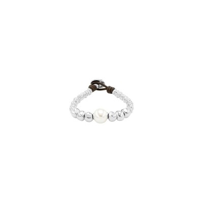 PULSERA DE CUERO BAÑADOS EN...