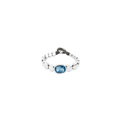PULSERA DE CUERO MARRON...