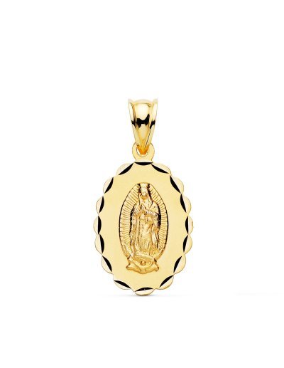 18K MEDALLA VIRGEN DE...