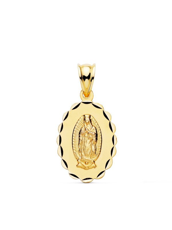 18K MEDALLA VIRGEN DE GUADALUPE TALLA...
