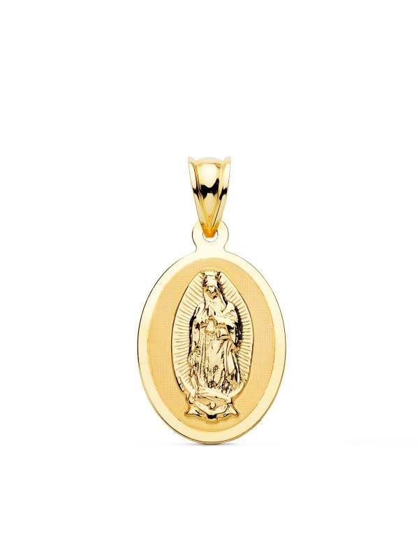 18K MEDALLA ORO AMARILLO VIRGEN...