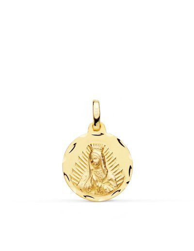 18K MEDALLA ORO AMARILLO...