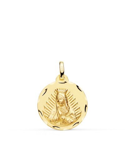 18K MEDALLA ORO AMARILLO...