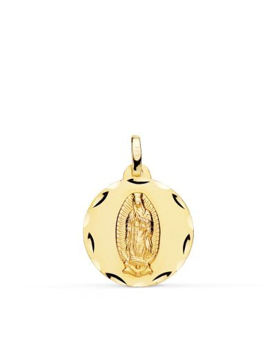 18K MEDALLA VIRGEN DE...