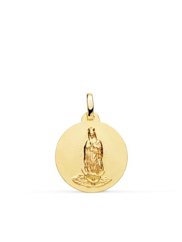 18K MEDALLA ORO AMARILLO VIRGEN DE...