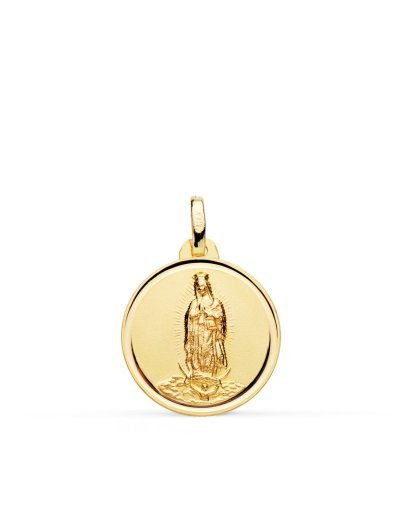 18K MEDALLA VIRGEN DE...
