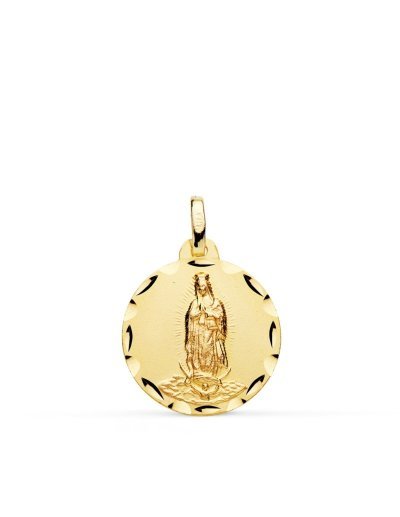 18K MEDALLA ORO AMARILLO...