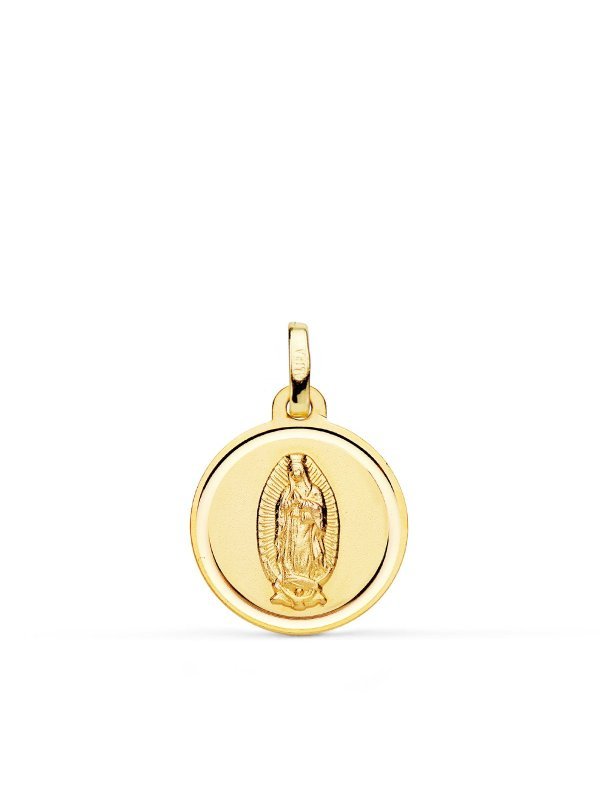 18K MEDALLA ORO AMARILLO VIRGEN DE...