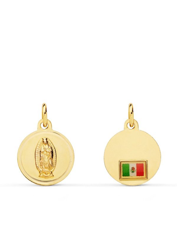 18K MEDALLA ORO AMARILLO VIRGEN DE...
