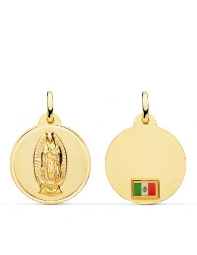 18K MEDALLA ORO AMARILLO...
