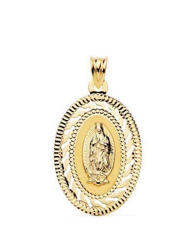18K MEDALLA ORO AMARILLO...