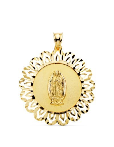 18K MEDALLA ORO AMARILLO...
