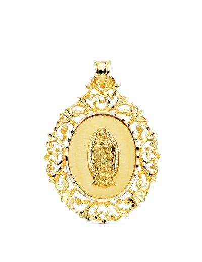 18K MEDALLA ORO AMARILLO...