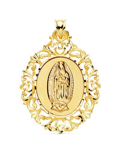 18K MEDALLA VIRGEN...